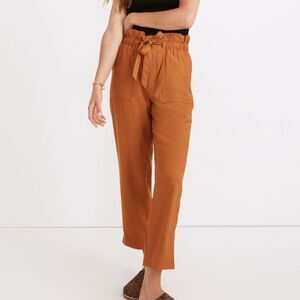 Madewell Dunaway Paper Bag Pants Womens Size Small